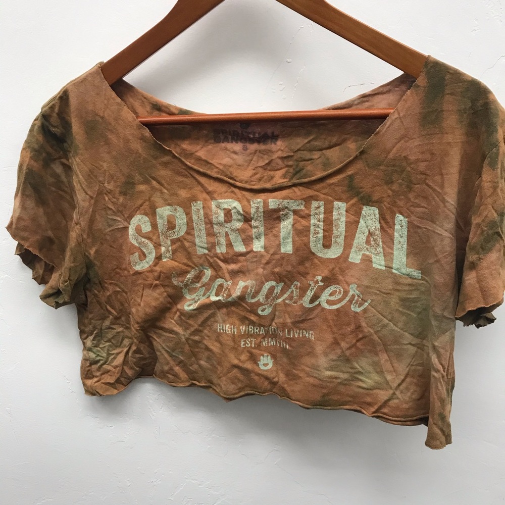 Boho Soft Spiritual Gangster Croptop